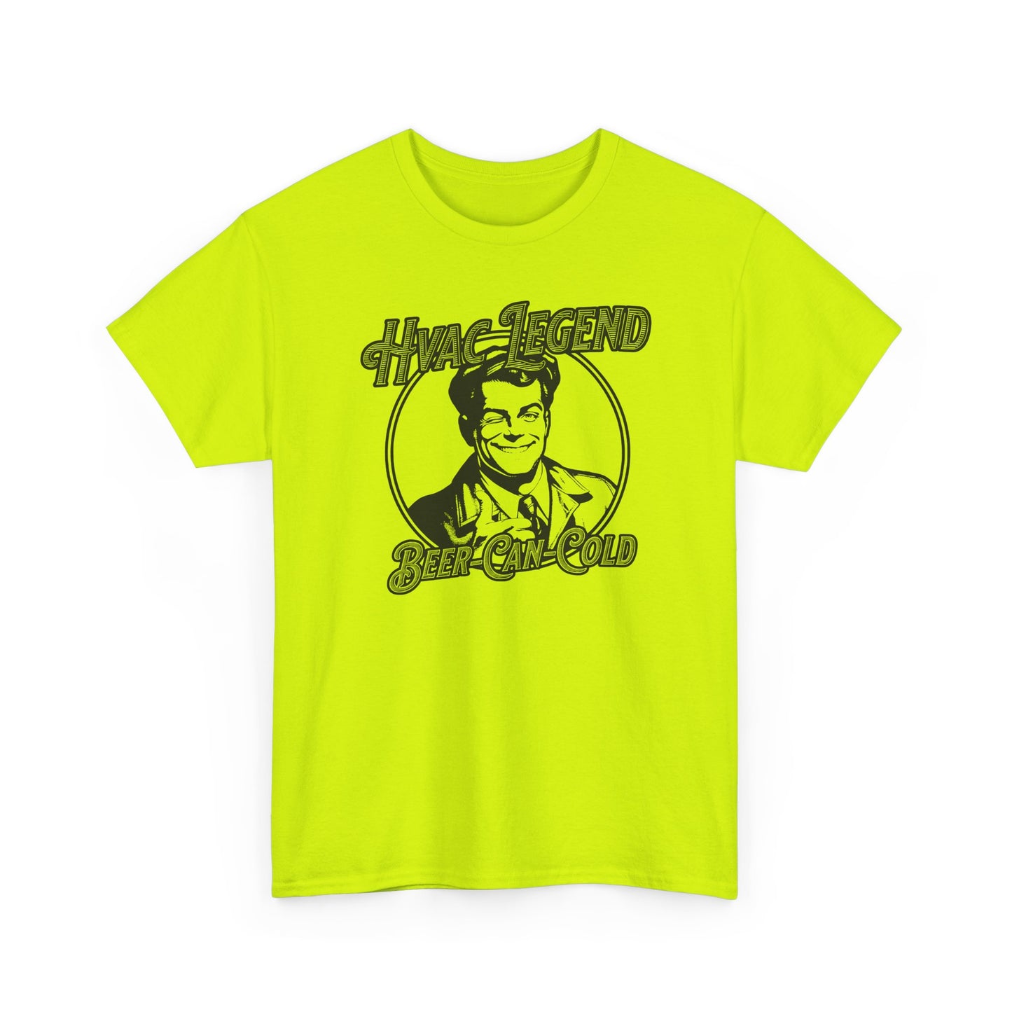 HVAC Legend Graphic T-Shirt - Hi Vis