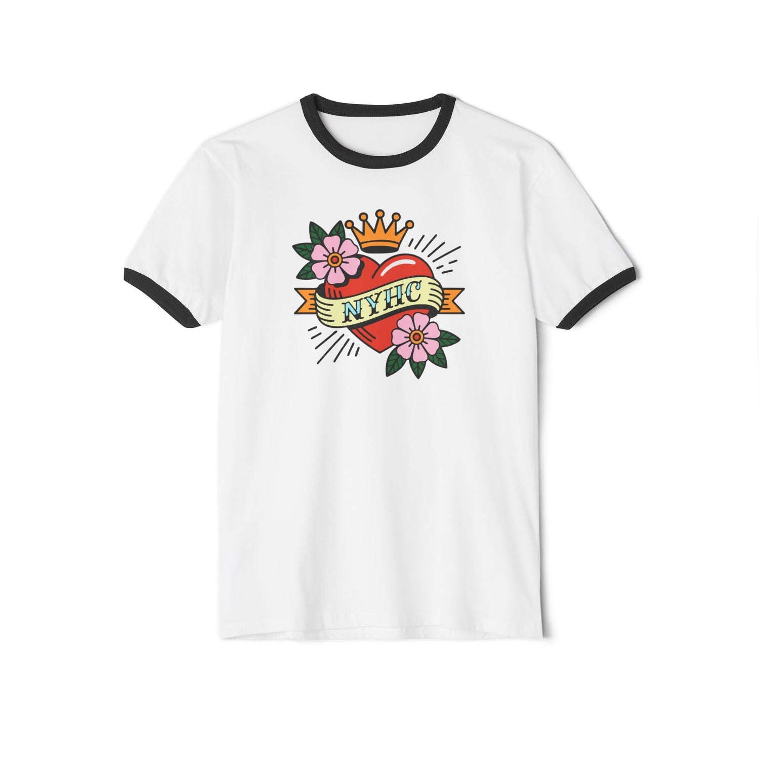 Black shirt with white text 'New York Hardcore' and NYHC symbol
